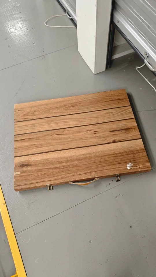 Large wooden portfolio case - photo 3