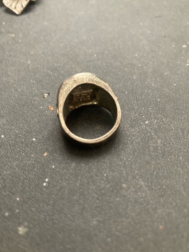 silver ring - photo 2