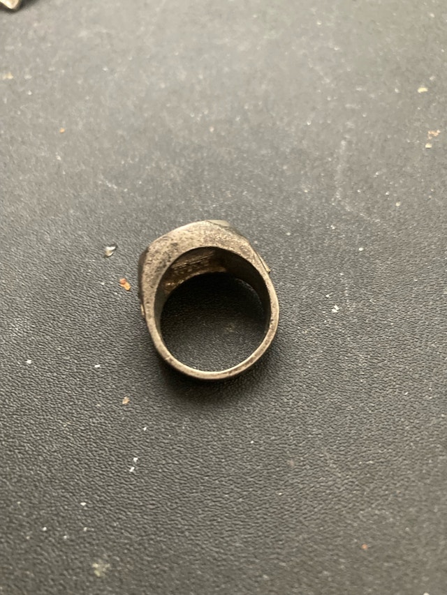 silver ring - photo 3