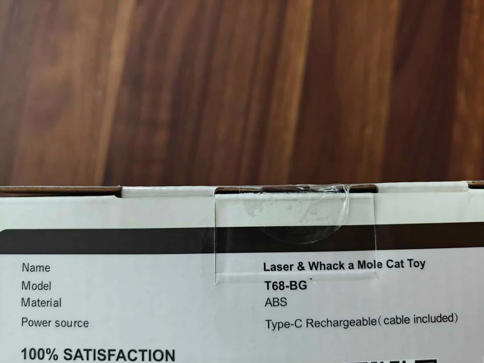 Automatic Cat Toy - ORSDA T68-BG 2-in-1 Laser & Whack a Mole - photo 4