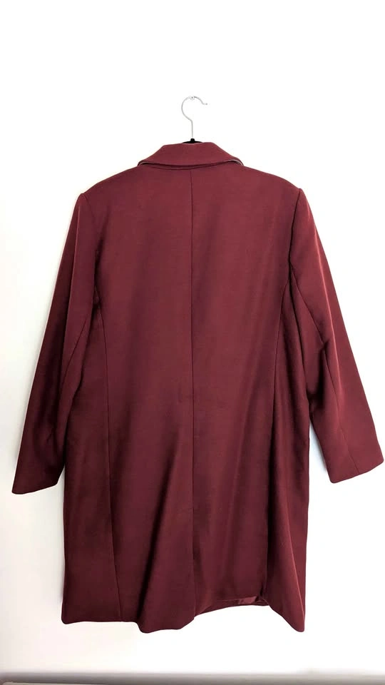 Banana Republic Long Coat, Red/Maroon, Like New - photo 2