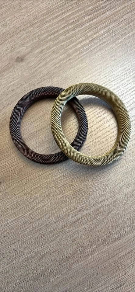 Mesh slip on bracelets