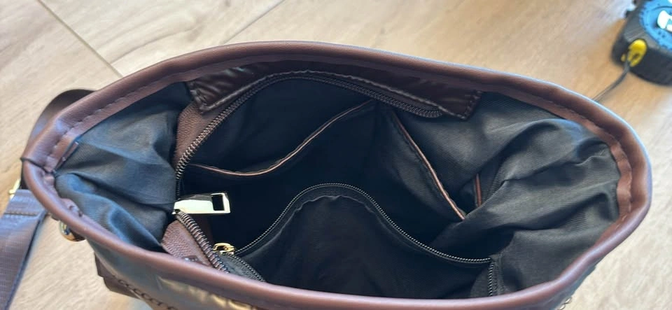 Great Brown Purse with pockets - photo 4