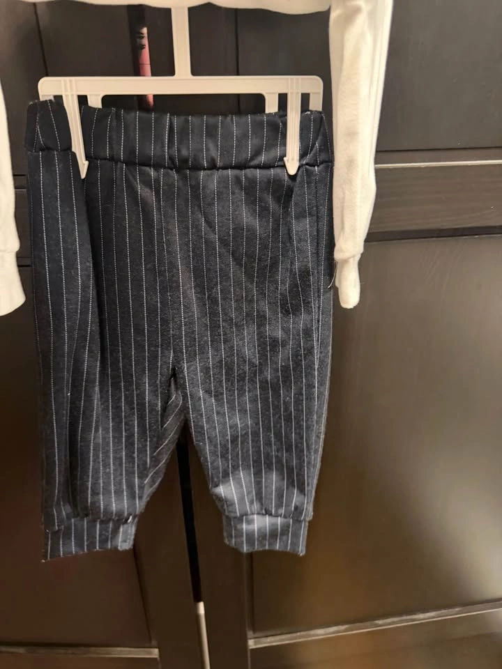 NEW baby boy fall 2 piece suit. Size 1-3 months - photo 3