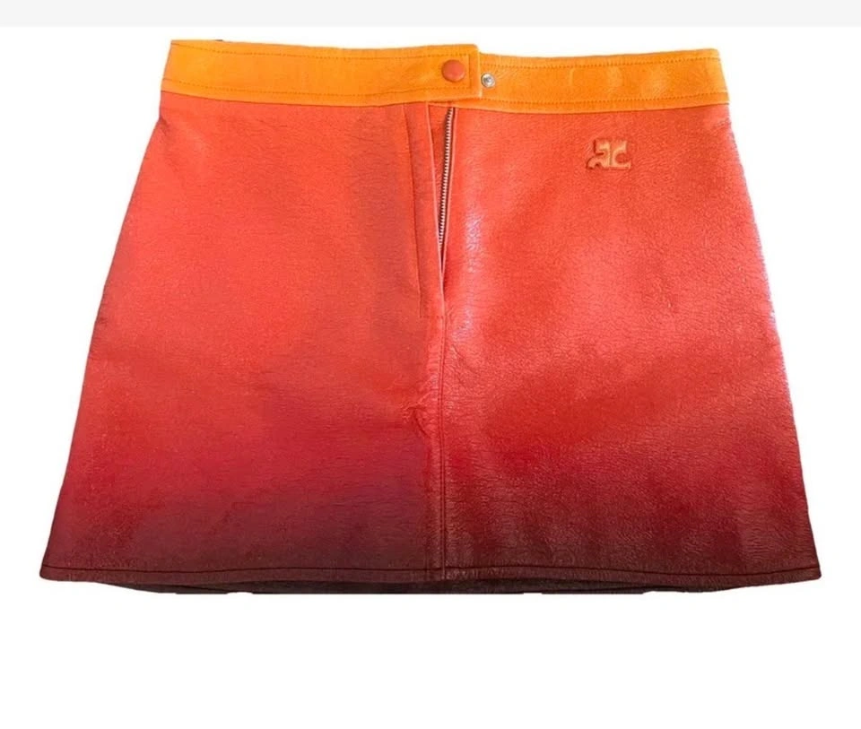 Courrèges Mini Skirt – Sunset – Designer - photo 3