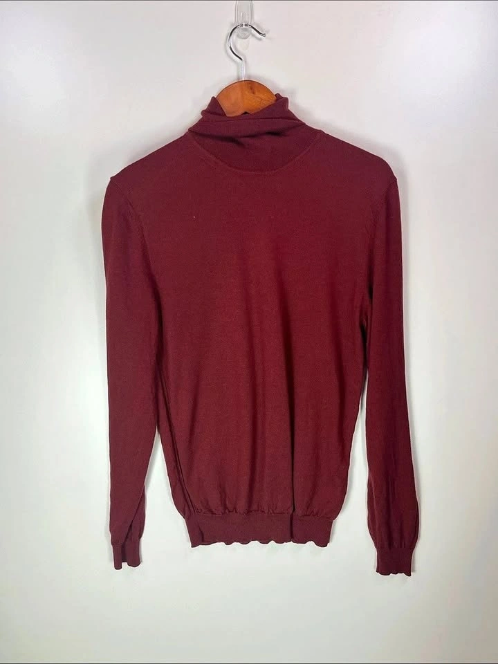 Hugo Boss BOSS Slim Fit Merino Wool Turtleneck Sweater M - photo 2