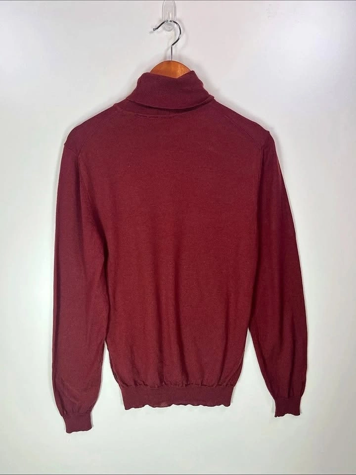 Hugo Boss BOSS Slim Fit Merino Wool Turtleneck Sweater M - photo 3