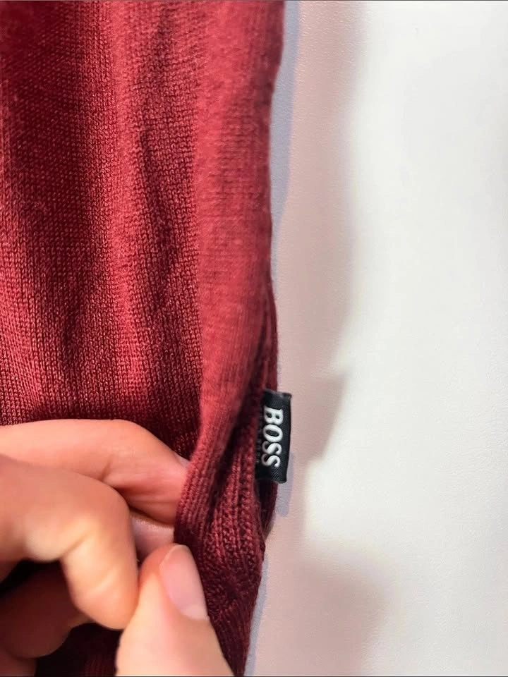 Hugo Boss BOSS Slim Fit Merino Wool Turtleneck Sweater M - photo 5