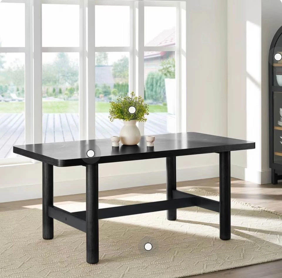 Better Homes & Gardens Adlin 70” Dining Table – Charcoal - photo 4