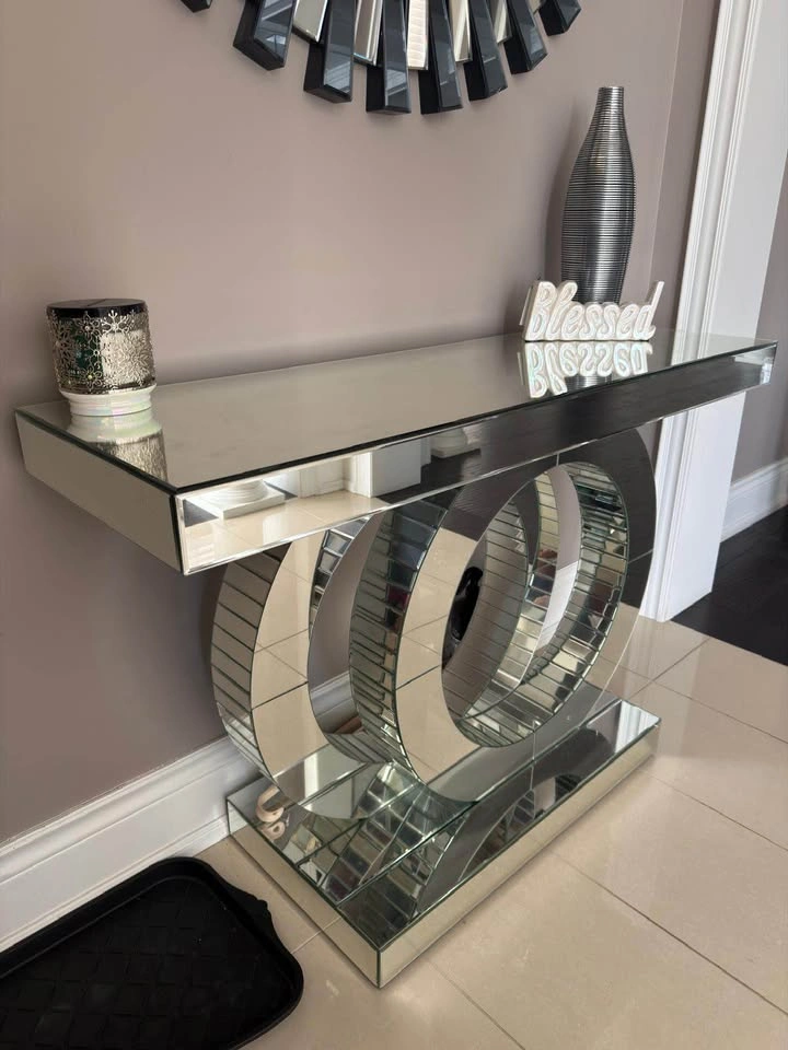 Decorative Wall Mirror and console table set - photo 2