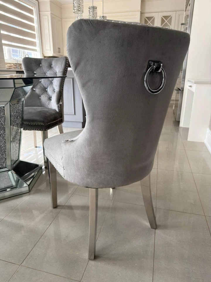 Glass table dining set with chairs - photo 3