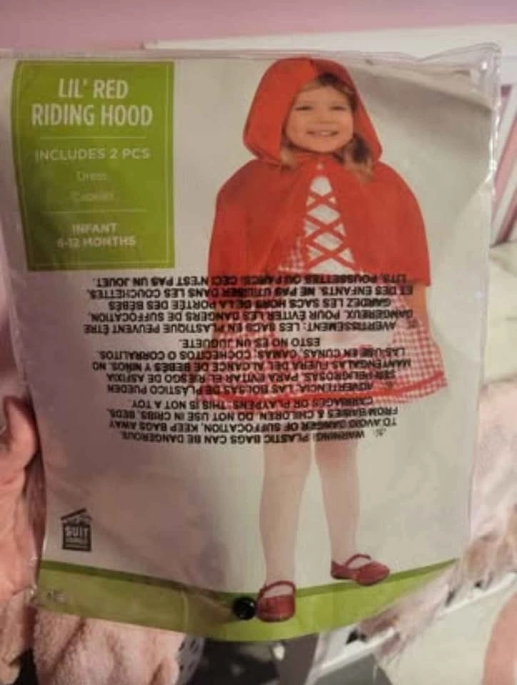 Lil red riding hood halloween costume 🎃 - photo 2