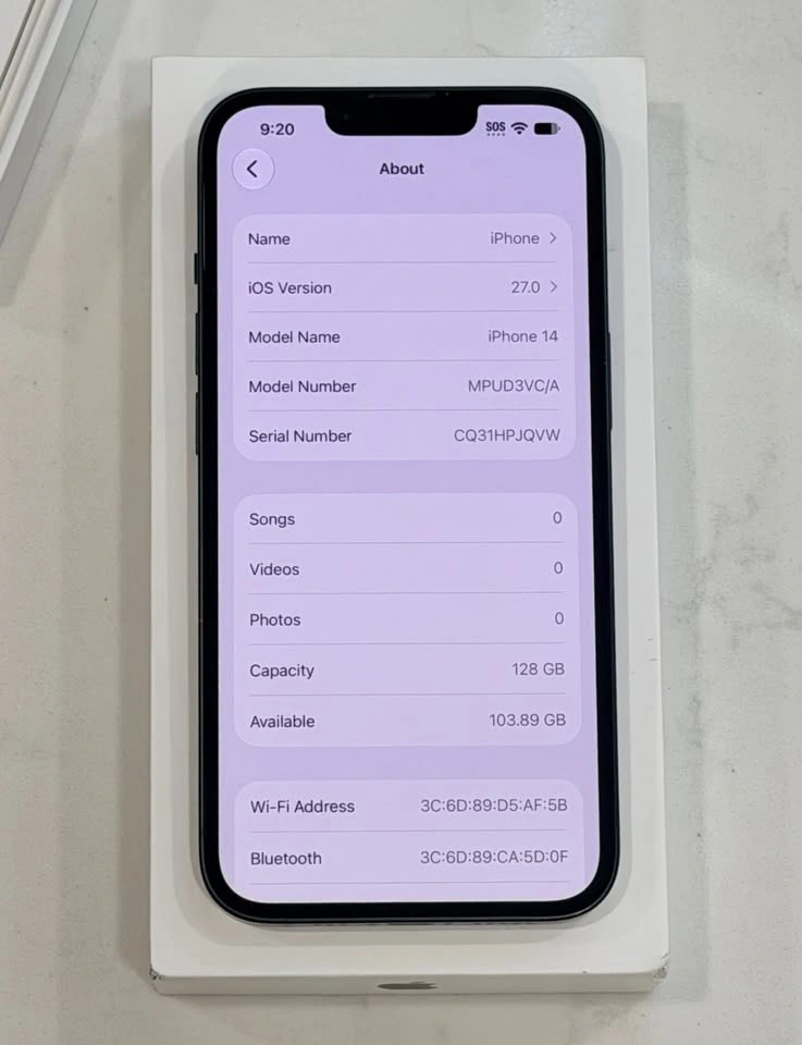 Apple 128GB iPhone 14 - Firm Price - photo 4