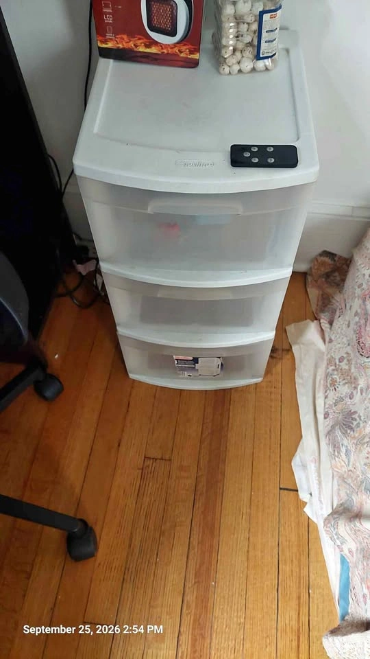 Sterilite 3-Drawer Storage Cart