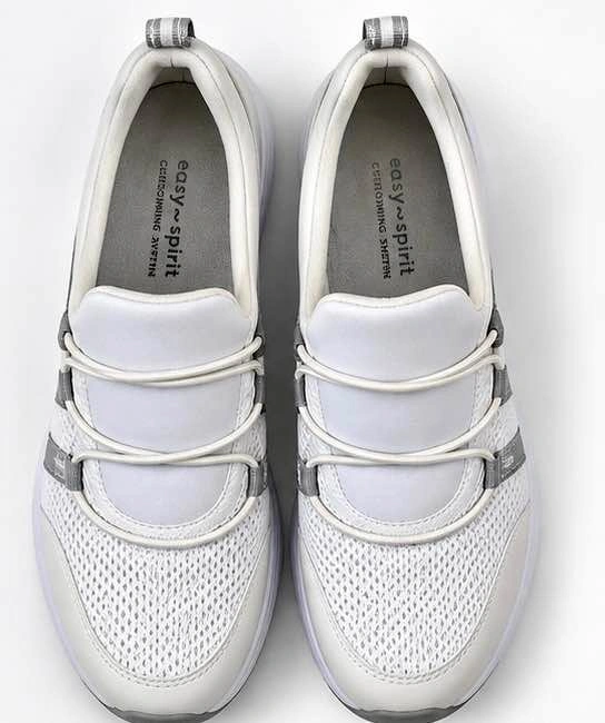 Easy Spirit Women’s White/Gray Sneakers – Size 5M – New with Tag