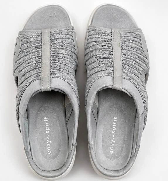 Easy Spirit Gray Comfort Sandals – Women’s Size 5M – Like New