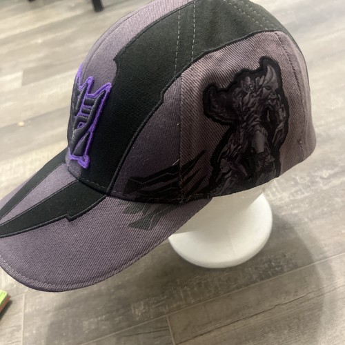 Transformers Purple Black Cotton Cap Universal Studios 2012 - photo 2