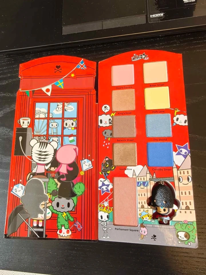 Tokidoki Love From London Makeup Palette - photo 2