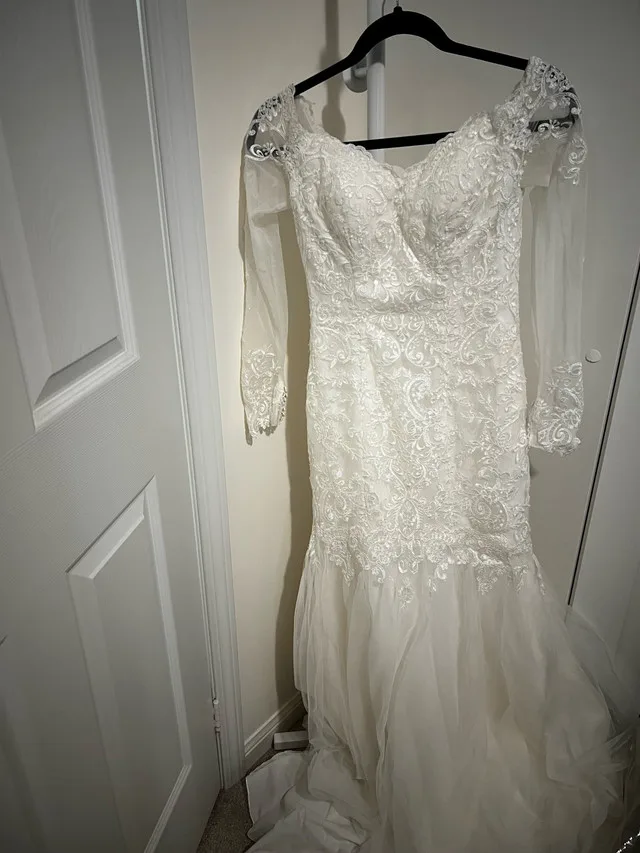 DAVID’S BRIDAL Wedding Dress image indicator(4)