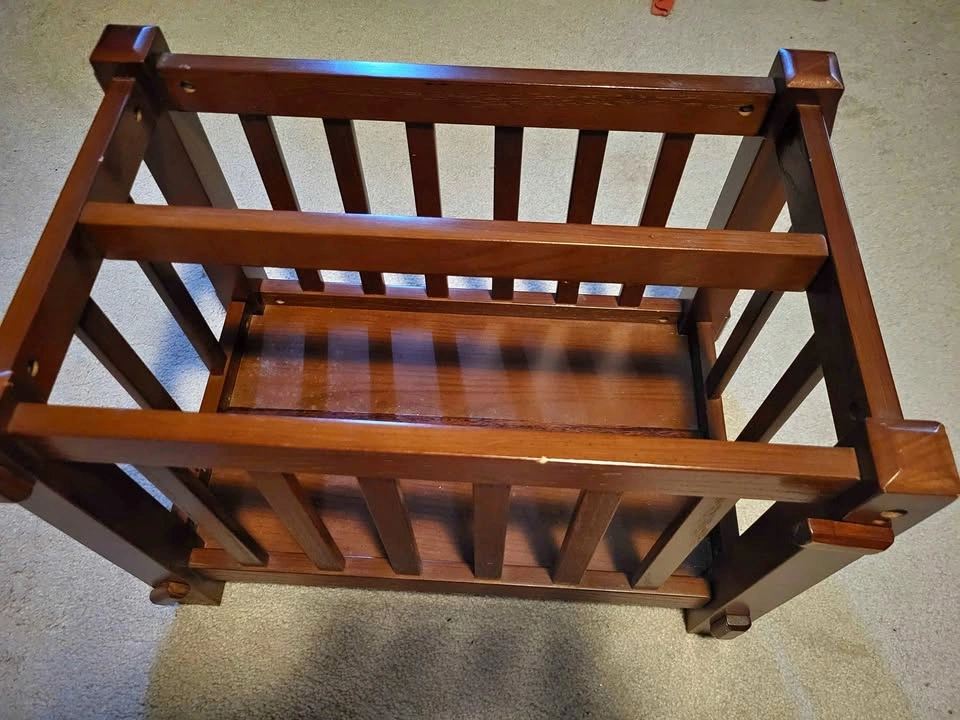 Wood Magazine rack