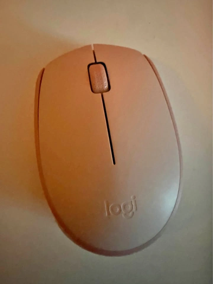 Pink Logitech M170 Wireless Mouse