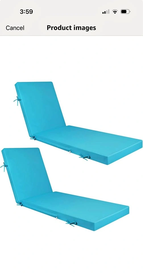 Brand new- Set of 2 Chaise Lounge Chair Cushions