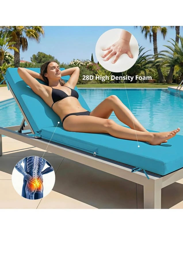 Brand new- Set of 2 Chaise Lounge Chair Cushions - photo 5