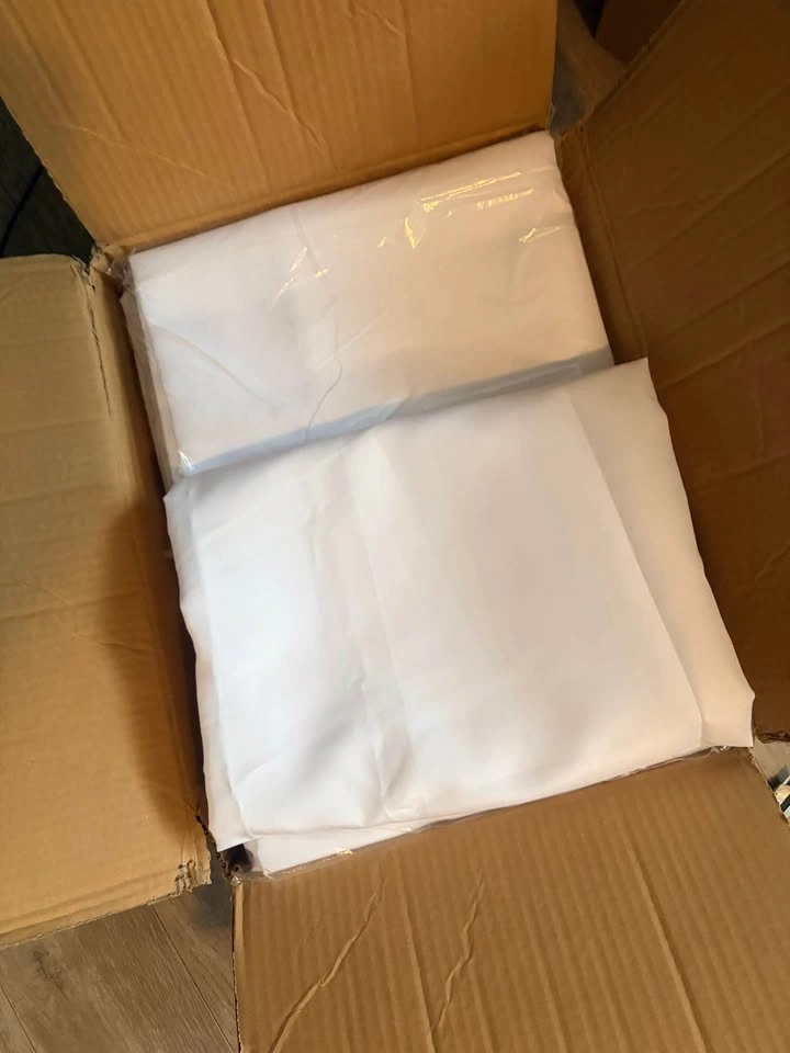 New- 6 pack white table cloths 60x102” - photo 3