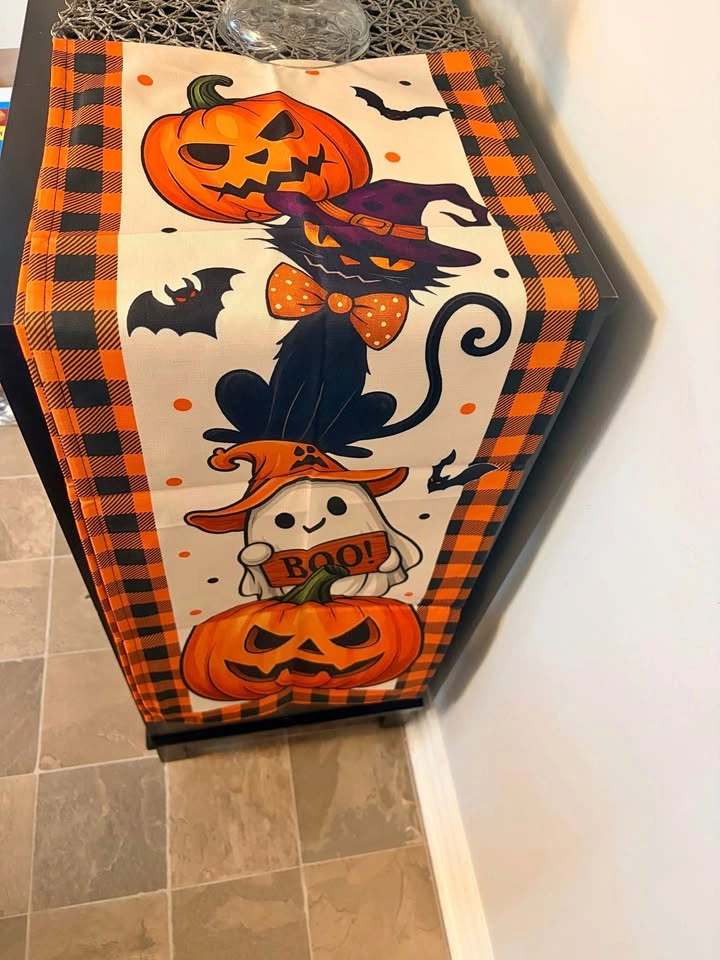 New- Halloween Table Runner