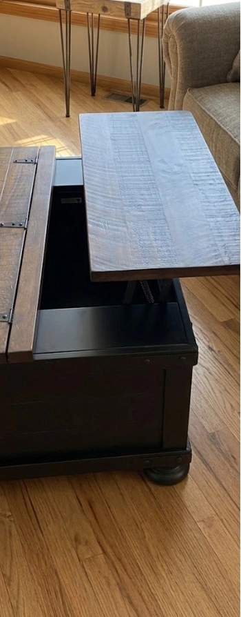 Signature Design by Ashley Valebeck Lift-Top Coffee Table - photo 3