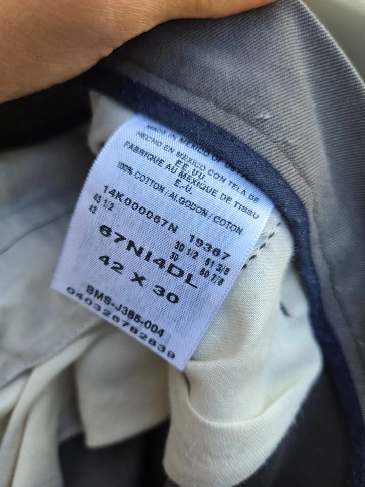 42x30 Grey Men's Dress Pants - photo 2