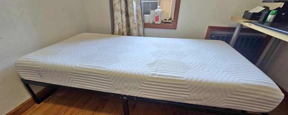 Twin Mattress + Bed Frame