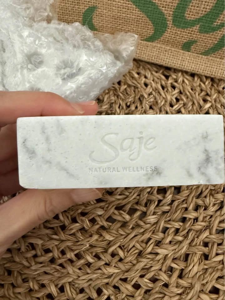 Saje Marble Triangle Display Holder - photo 2