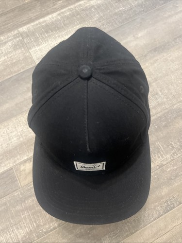 Herschel Black And White Adjustable Cap Red And White Striped Li - photo 3