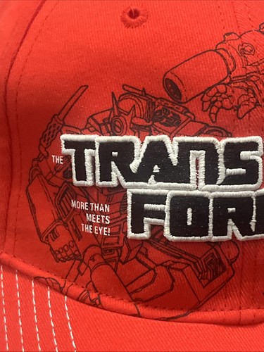 Transformers Red Black White Adjustable Cap - photo 4
