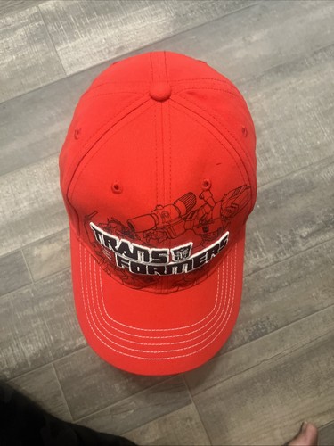 Transformers Red Black White Adjustable Cap - photo 5