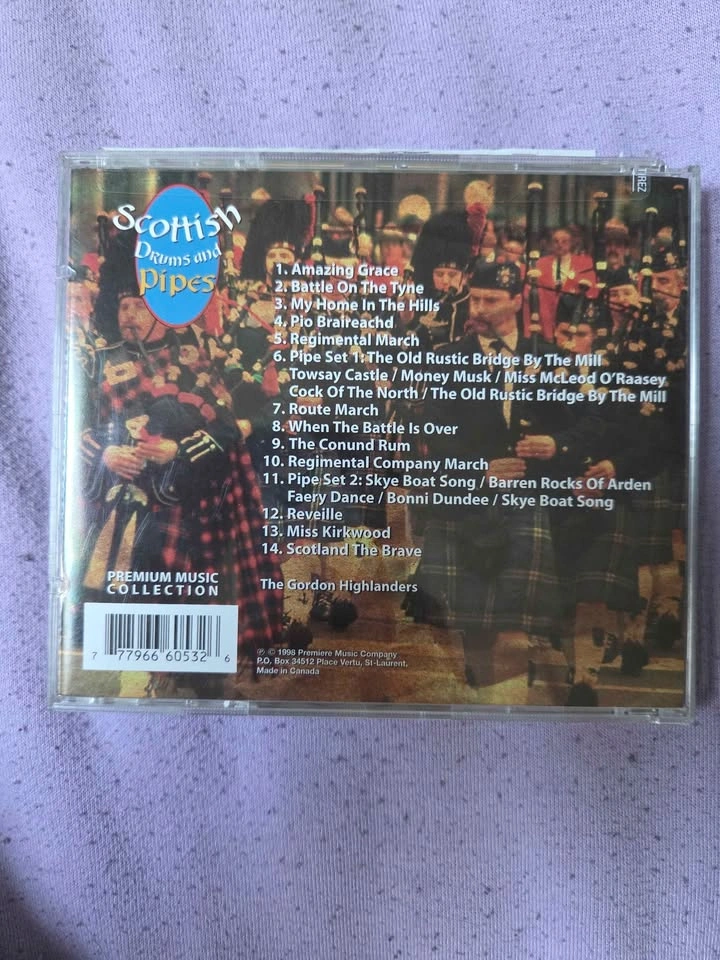 Scottish Drums and Pipes CD - photo 2