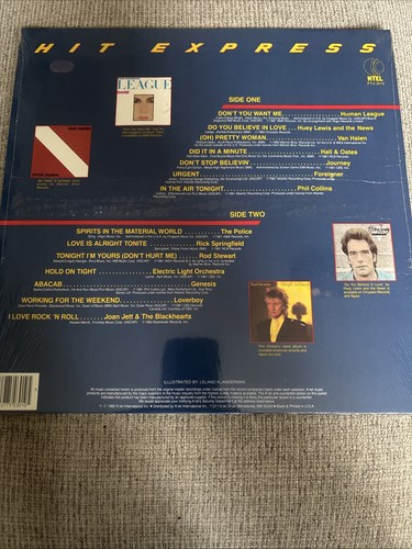 Hit Express Various Artists 1982 K-Tel LP Vinyl Record - photo 3