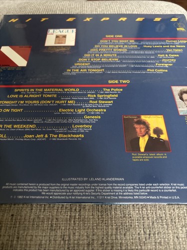 Hit Express Various Artists 1982 K-Tel LP Vinyl Record - photo 4