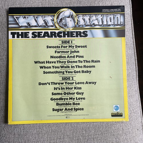 The Searchers Hit Station Vinyl LP 1981 German Import - photo 2