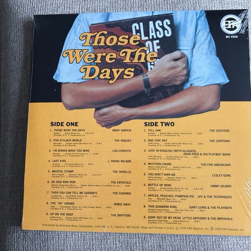 Various Artists - Those Were The Days LP (1978) ERA Records - photo 2