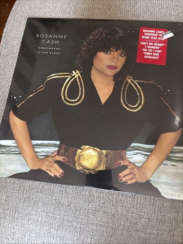 ROSANNE CASH Somewhere In The Stars LP Columbia FC37570