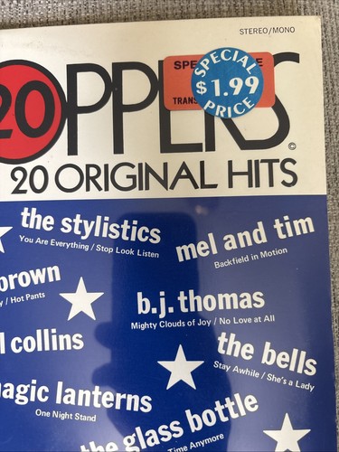 20 Chartstoppers Vol 1 - Vinyl Lp - Sealed - 1974 - SA 1001 - photo 2
