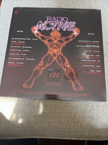 K-TEL RADIO ACTIVE LP TU 2840 (1982) Factory Sealed - photo 2