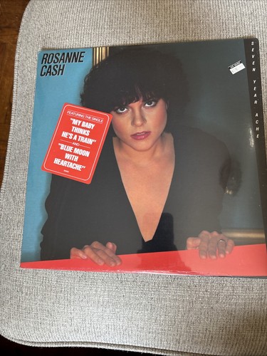 ROSANNE CASH Seven Year Ache LP Columbia JC 36965 Factory Sealed