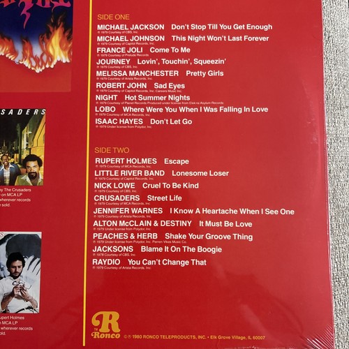 Starfire 1980 Ronco Vintage Vinyl LP Michael Jackson - photo 4