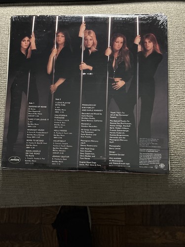 The Runaways Queens Of Noise LP Vinyl Record 1977 Mercury - photo 2