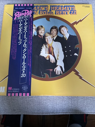Herman's Hermits - Rock'n Roll Best 20 Japan LP w/ Obi