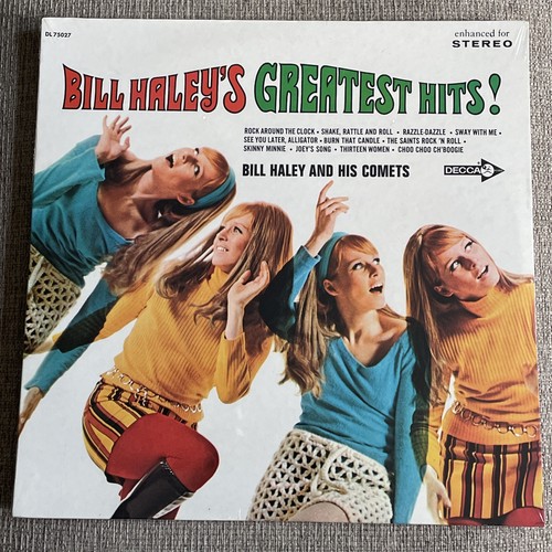 Bill Haley's Greatest Hits Rare 1973 Reissue Vinyl LP