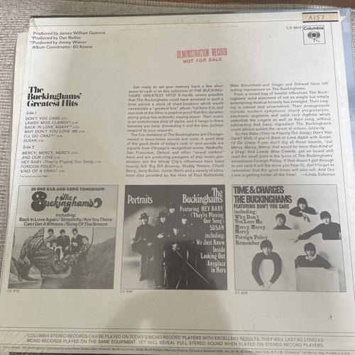 THE BUCKINGHAMS “Greatest Hits” Vinyl LP Columbia Records - photo 3